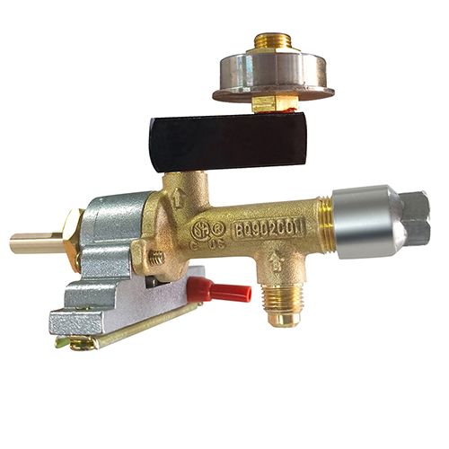 Copper valve inlet and outlet thread 7/16-24