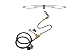 18 inch double Ring  burner fire pit Assembly  Kit