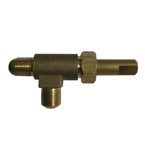 Brass needle valve