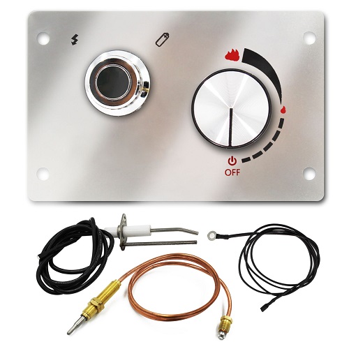 304 stainless steel single-sided control panel
